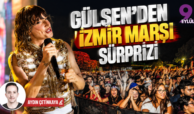 Gülşen’den İzmir Marşı sürprizi