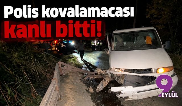 Aydın'da polis kovalamacası kanlı bitti!