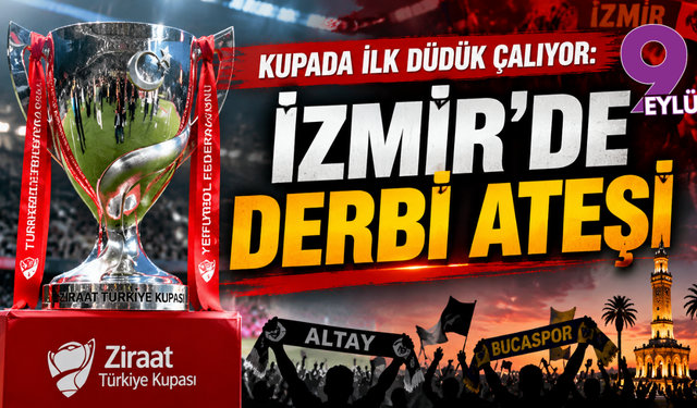 Türkiye Kupası’nda heyecan başlıyor: İzmir derbisi ve tarihi eşleşmeler