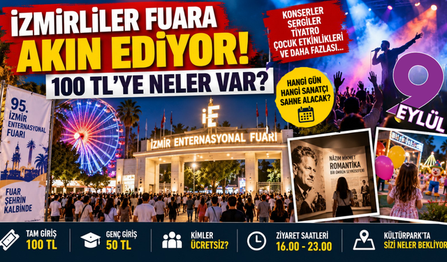 İzmirliler fuara akın ediyor: 100 TL'ye neler var?