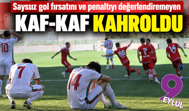 Karşıyaka umut ekti, hüzün biçti