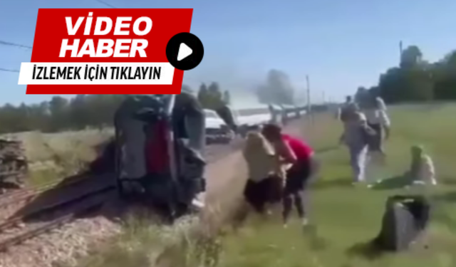 Tren kazası ölü ve yaralılar var