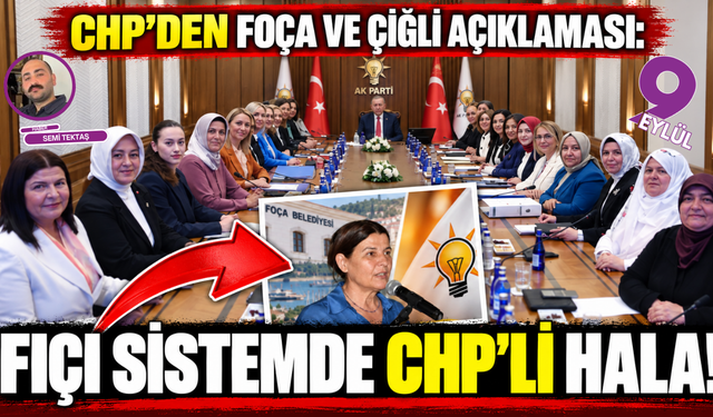 Müslüm Sarı’dan Foça ve Çiğli açıklaması: Fıçı sistemde CHP'li hala!