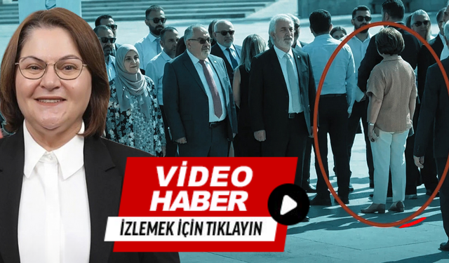 Didim’deki protokol krizi kamerada