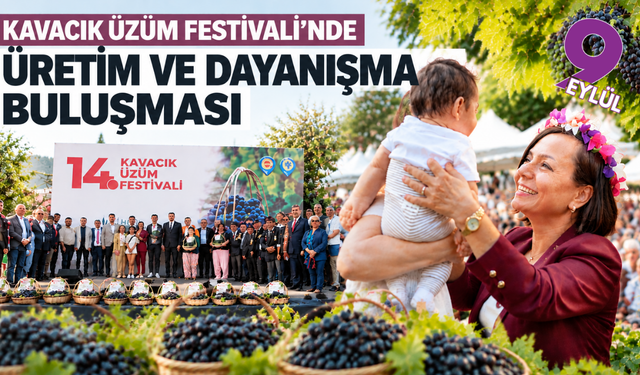 Kavacık Üzüm Festivali’nde üretim ve dayanışma buluşması