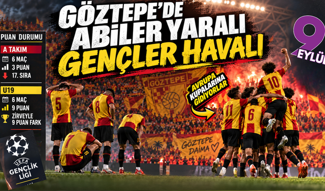 Göztepe’de gençler havalı, abileri yaralı
