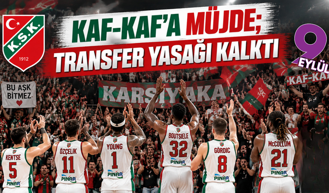 Karşıyaka’da transfer engeli kalktı: Borçlar kapatıldı