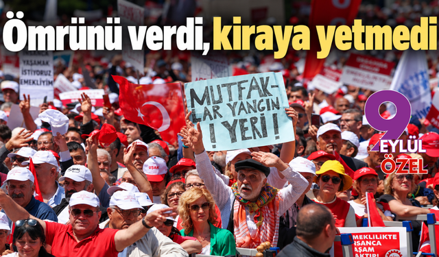 Ömrünü verdi, kiraya yetmedi
