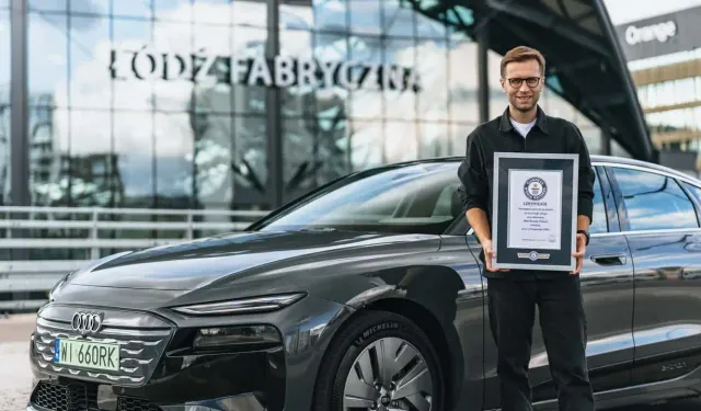 Tek Şarjla 1338 KM: Audi Guinness Rekorlar Kitabı'nda