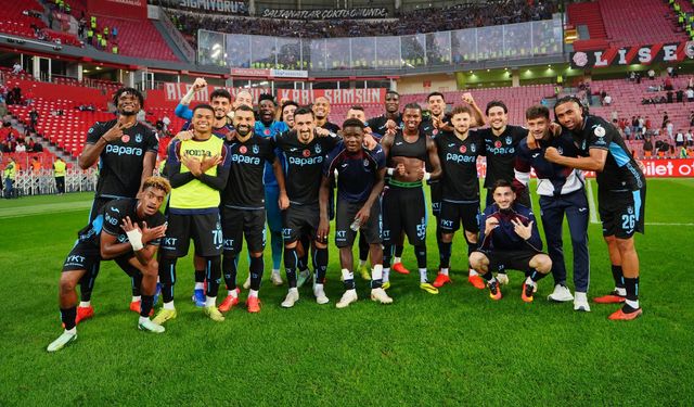 Trabzonspor Avrupa'da dört dörtlük