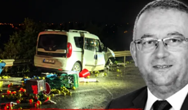 AK Partili başkan kazada öldü!