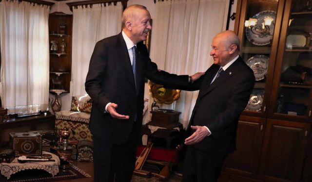 Erdoğan ile Bahçeli Bir Araya Geliyor!