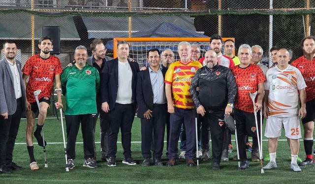 Manavkuyu FK ile Ampute Futbol Takımı Sahaya Çıktı!