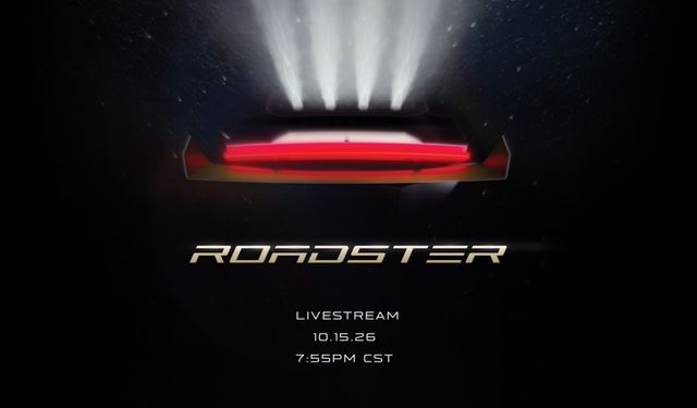 Tesla Roadster İçin Resmi Canlı Yayın Tarihi Duyuruldu