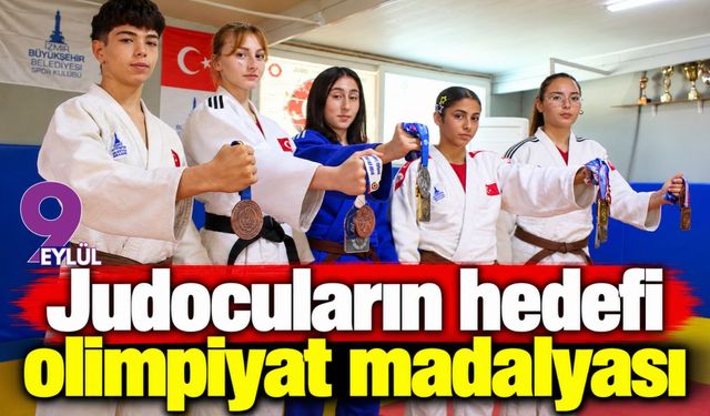 Judocuların hedefi olimpiyat madalyası