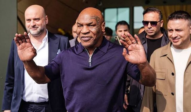 Mike Tyson İstanbul'da!