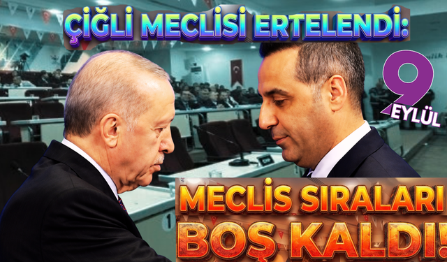 Çiğli’de Yıldız sonrası ilk meclis toplanamadı