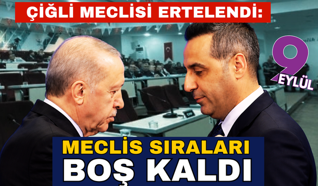 Çiğli’de Yıldız sonrası ilk meclis toplanamadı
