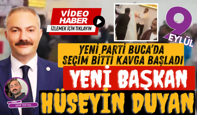 Buca’da seçim bitti, yumruklar konuştu