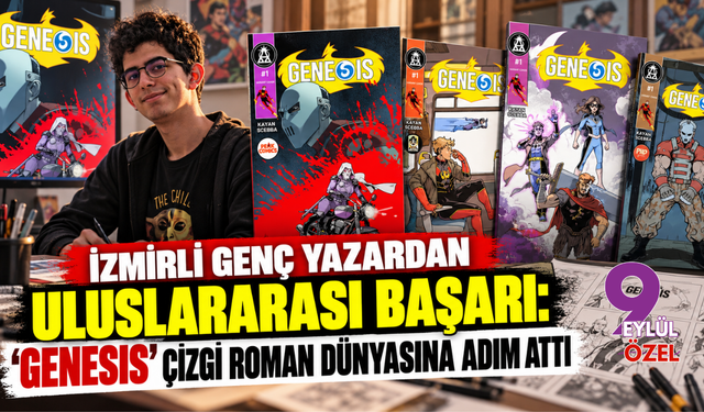 İzmirli Genç Yazardan Uluslararası Başarı: "Genesıs" Çizgi Roman Dünyasına Adım Attı