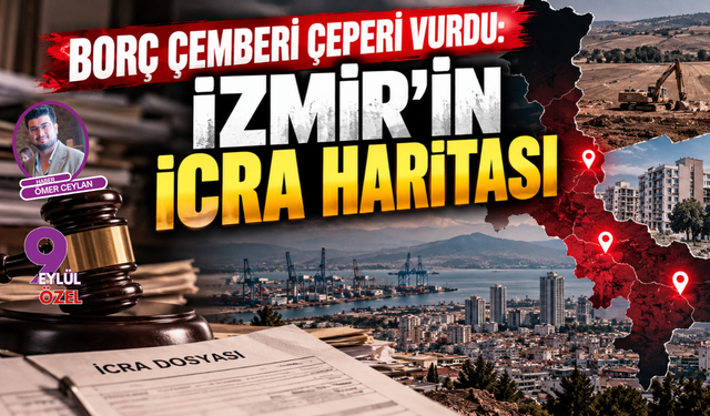 Borç Çemberi Çeperi Vurdu: İzmir'in İcra Haritası