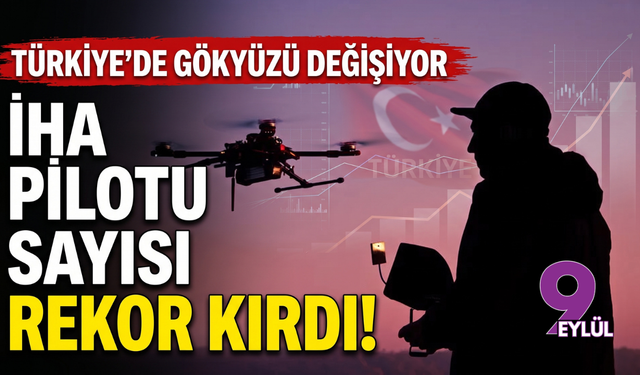 Türkiye'de İHA Pilotu Sayısı 1,8 Milyonu Geride Bıraktı