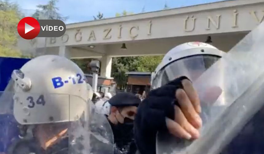 Gazetecilere abluka öğrenciye gözaltı