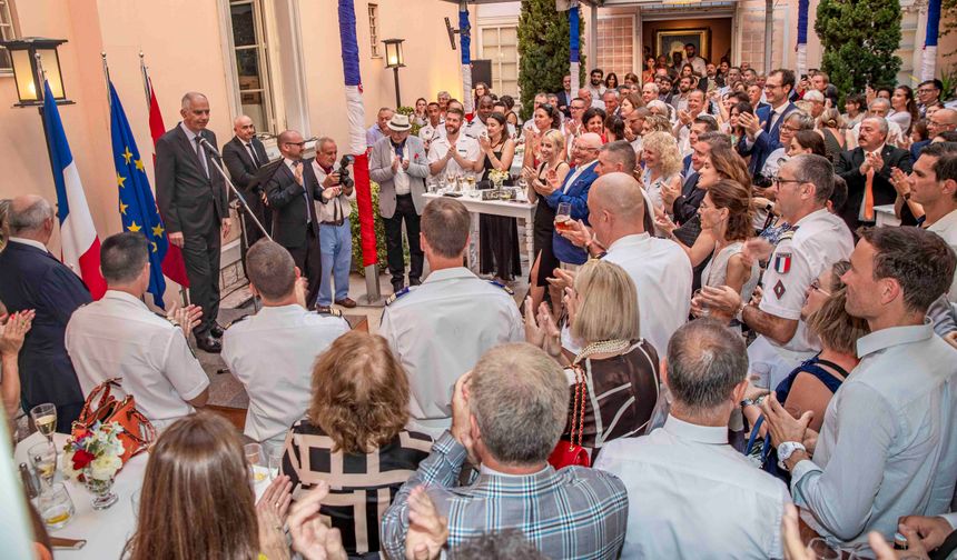 Fransa Bayramı resepsiyonla kutlandı (FOTO GALERİ)