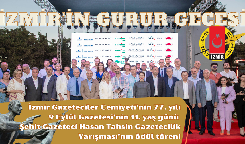 İzmir'in gurur gecesi