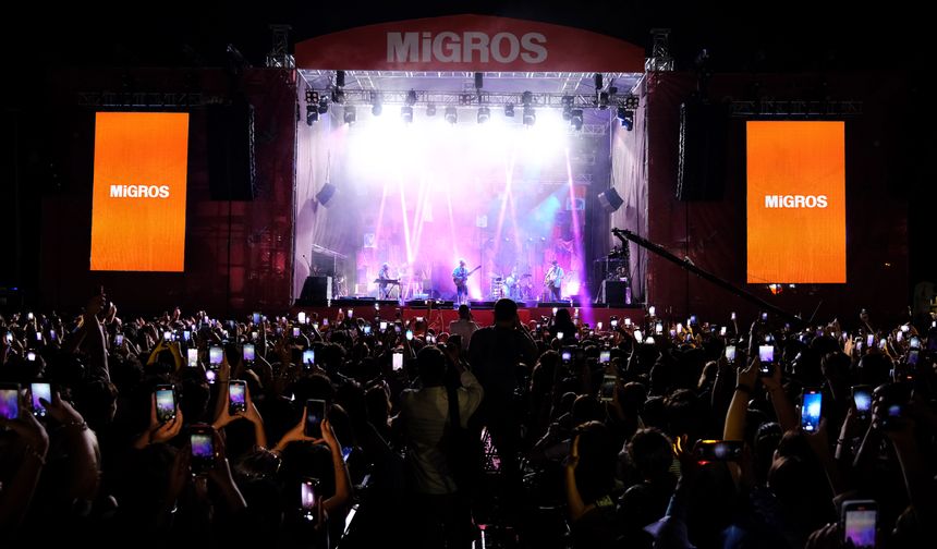 İzmir Enternasyonal Fuarı’nda Migros İle Müzik Ziyafeti