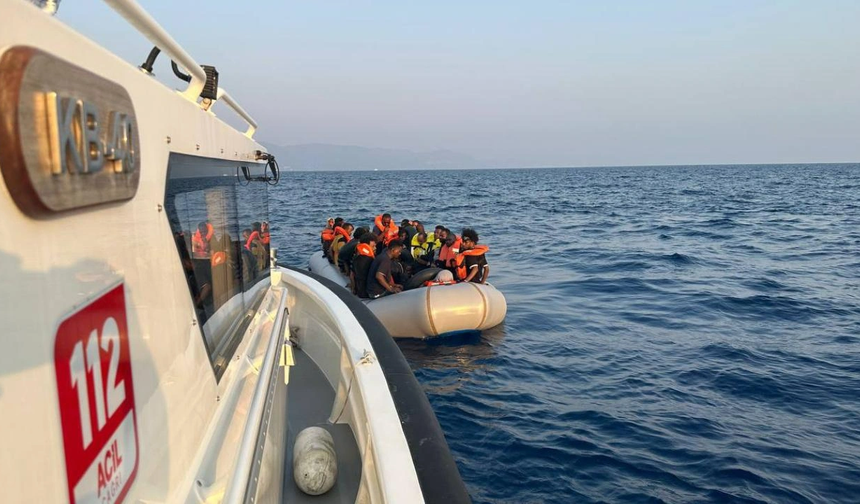 İzmir'de 136 kaçak göçmen yakalandı