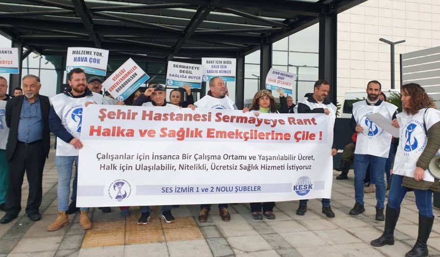 SES İzmir: Bayraklı Şehir Hastanesi'nde 'kaos' sürüyor!