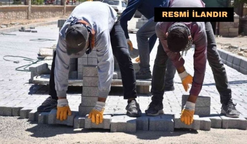 Çeşme Belediyesi 10 bin metrekare kilit parke ve bordür tamiratı işi yaptıracak