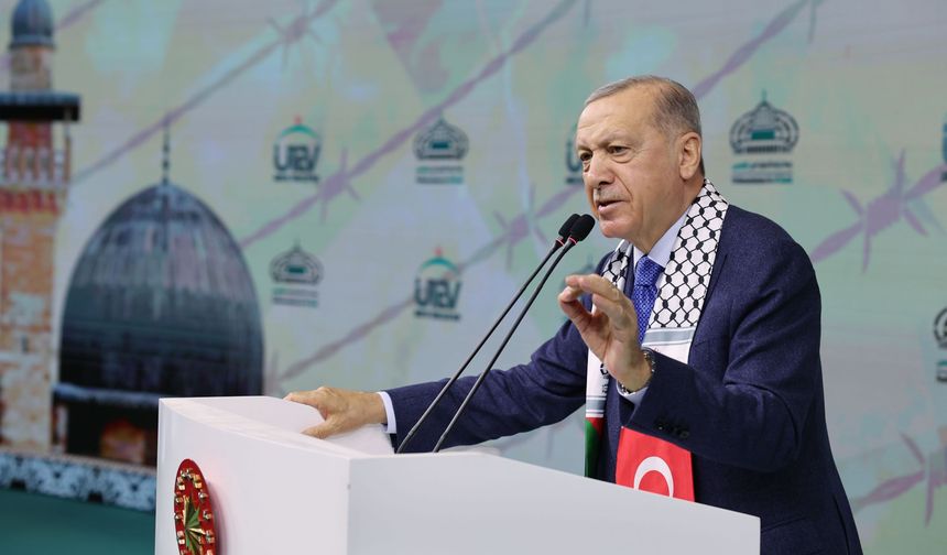 Erdoğan'dan İsrail'e: 'Bu siyonistleri kahr-u perişan eyle'