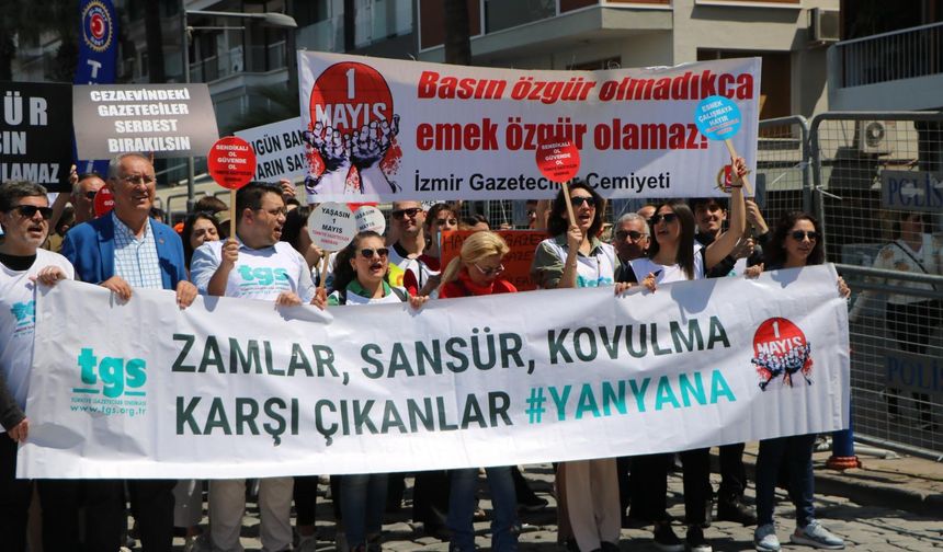 TGS İzmir: 1 Mayıs'ta omuz omuza verelim