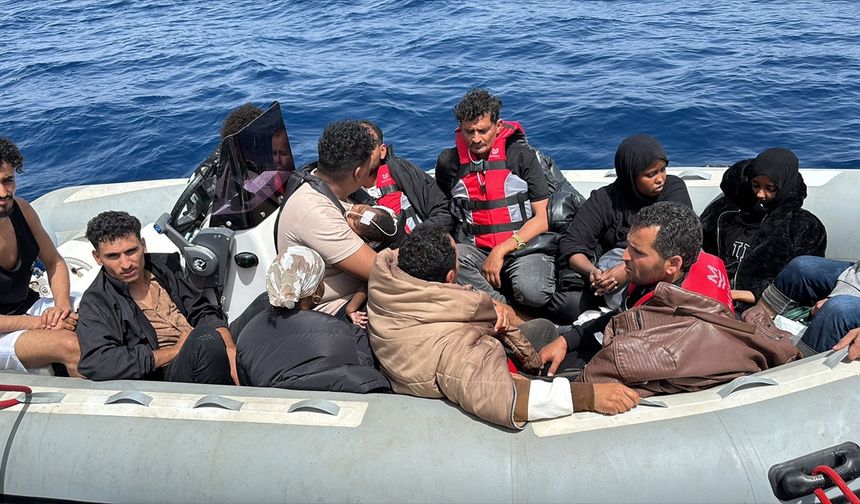 Muğla açıklarında umuda yolculuk... 30 düzensiz göçmen kurtarıldı