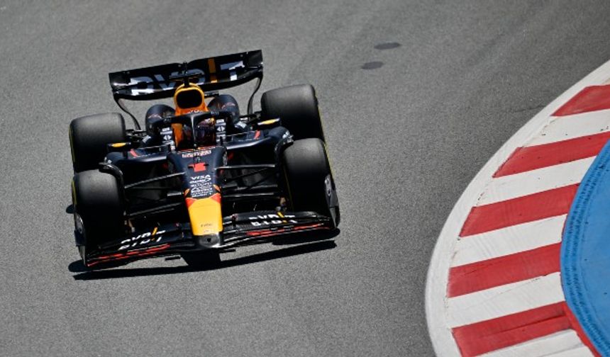 İspanya'da zafer Max Verstappen'in