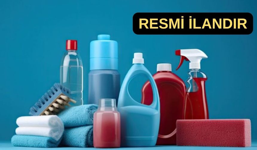 Aliağa Devlet Hastanesi temizlik malzemesi alacak