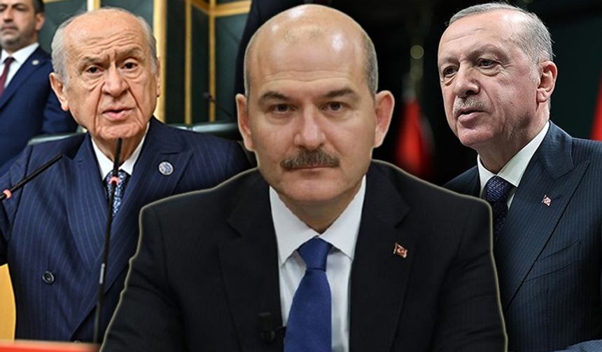 Süleyman Soylu'dan dikkat çeken Erdoğan ve Bahçeli paylaşımı