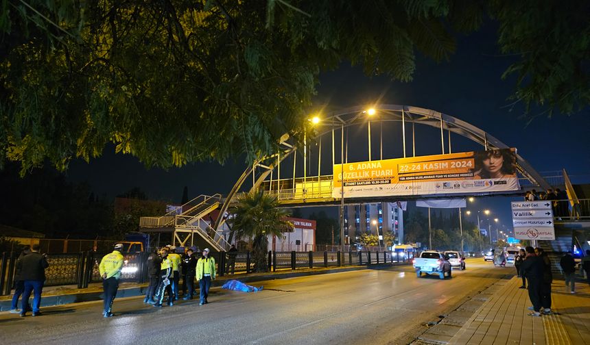 Üst geçidi kullanmamak, hayatına mal oldu