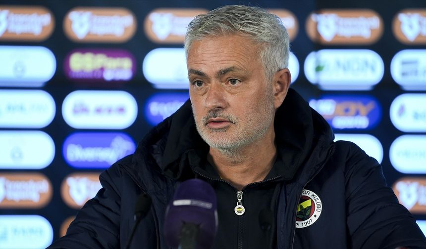 Fenerbahçe'den Mourinho açıklaması!