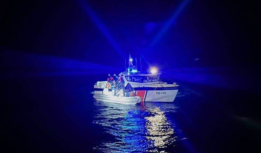 Bodrum açıklarında 19 düzensiz göçmen yakalandı