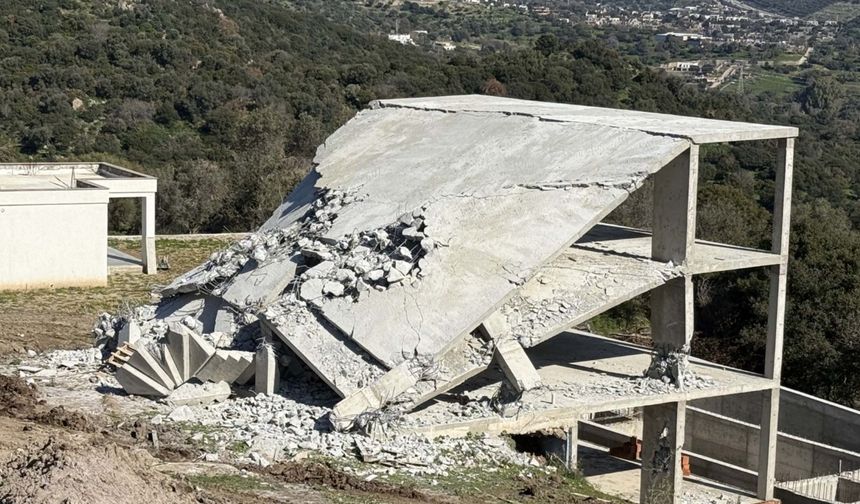 Bodrum'da yıkım gerginliği