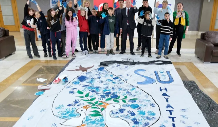 Dünya Su Günü’nde Antalyalı öğrencilere suyun önemi anlatıldı