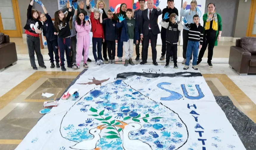 Dünya Su Günü’nde öğrencilere suyun önemi anlatıldı