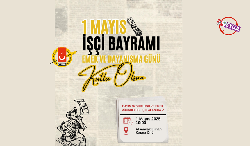 İGC'den 1 Mayıs çağrısı: Basın özgürlüğü ve emek mücadelesi için alandayız!