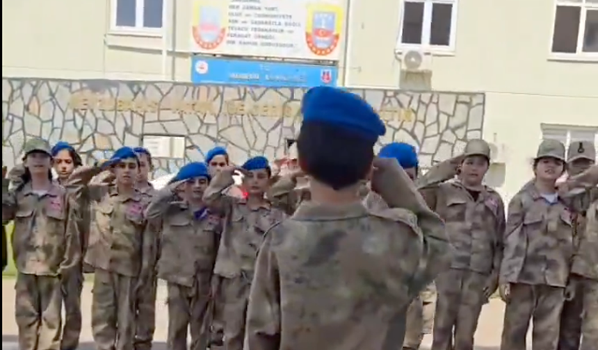 Hatay'ın minik Komandoları