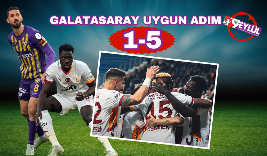 Galatasaray uygun adım: 1-5
