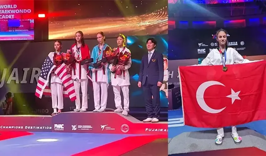 Sena Yılmaz, taekwondo dünya şampiyonu oldu