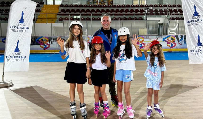 Buz Sporları Salonu'nda tekerlekli paten eğitimi başlıyor